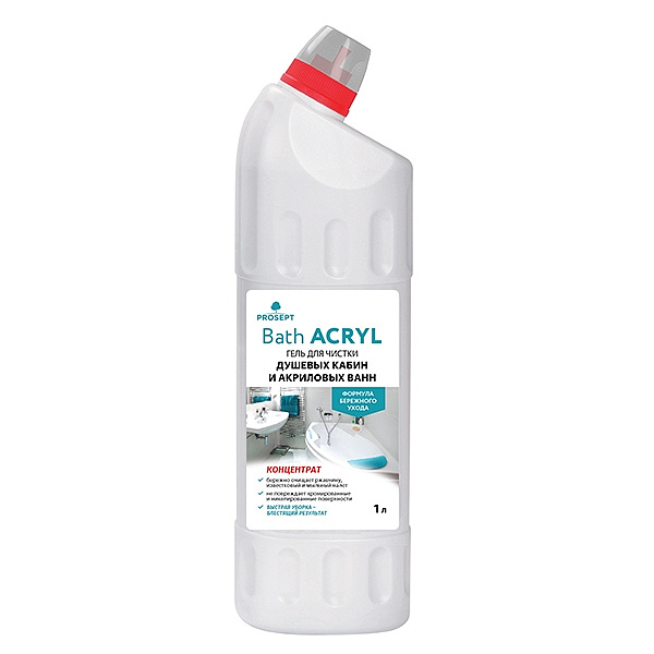 Prosept Bath  Acryl  средство для чистки акриловых поверхностей. Концентрат 1л 000000000001162317