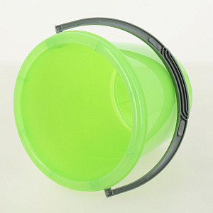 Ведро 3л ШЕФ ПОЛИМЕР. Экологически чистый ударопрочный материал. Усиленный Корпус.Утолщенное дно.Бортик усилен ребрами жесткости. Зеленое.Полипропилен 000000000001209397