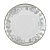 Глубокая тарелка Платиновый вензель Porcelaine Czech Gold Hand s.r.o., 21.5 см 000000000001136187
