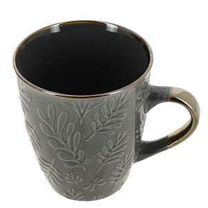 Кружка 400мл LADINA REGULAR с тиснением керамика 70032/48 000000000001205726