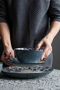 Салатник 15см ND PLAY Орнамент фарфор 000000000001210966