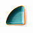 Форма для запекания 15х10х3,5см 190мл VIAPOT треугольная mix керамика 000000000001216662
