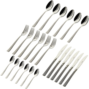 Набор столовых приборов Монако Matissa, 24 предмета 000000000001005461