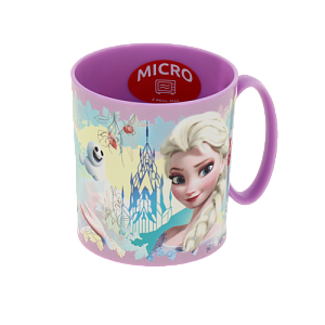 Кружка пластиковая 350мл для СВЧ Холодное сердце Цветы Stor 265054/86804 000000000001193192