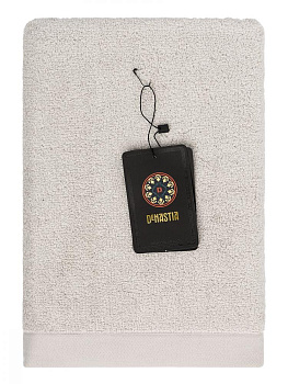 Полотенце 70х130см DE'NASTIA SOFT COLLECTION светло-серый хлопок-100% 000000000001216098