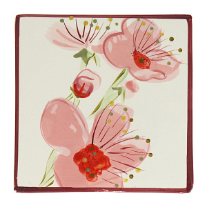 Подставка под горячее Вишня Veda Tableware, 15.24?15.24 см 000000000001124201