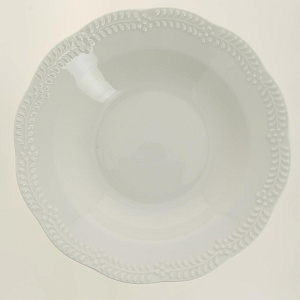 Тарелка суповая 23см TULU PORSELEN BUSRA белый фарфор 000000000001208259