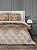Комплект постельного белья БЯЗЬ 100%хб 1,5 спальный (1 наволочка70х70+1 пододеяльник215х145+1 простыня215х150) Ясмин корчневый C0201 000000000001199385