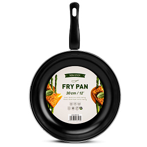 Сковорода 30см углеродистая сталь 000000000001219979