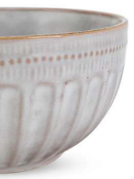 Салатник 14,5см серый керамика 000000000001228345