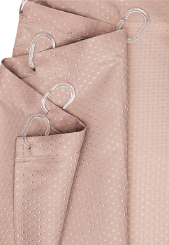 Шторка для ванной 200х180см DE'NASTIA Diamond розовая 100% полиэстер 000000000001213238