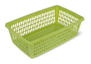 Корзина для хранения 34х21х10см MARTIKA Велетта оливковый пластик 000000000001213669