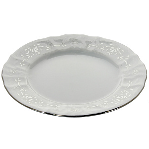 Тарелка Отводка Платина Люкс Хауз, 19 см 000000000001005850