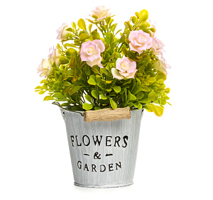 Цветок искусственный "Роза садовая" 20смR010446 000000000001189311