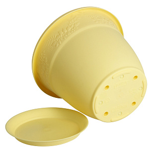 Кашпо Рябина Д130 мм 0,8л с поддоном 000000000001016535