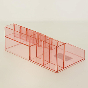 Органайзер д/хранения косметики LILLY розовый, пластикSWP-0940RS 000000000001192310