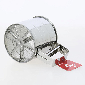 Просеиватель для муки 375мл ДОЛЯНА нержавеющая сталь 000000000001210106