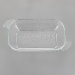 Блюдо шубница 30х16х5см LARANGE Ракушка стекло 000000000001204439