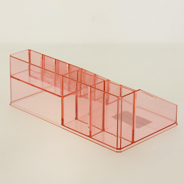 Органайзер д/хранения косметики LILLY розовый, пластикSWP-0940RS 000000000001192310