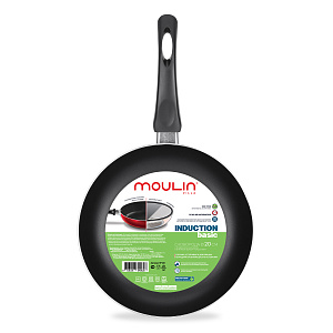 Сковорода 20см MOULIN VILLA BASIC INDUCTION антипригарная индукция алюминий 000000000001143826