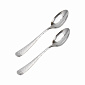 Набор чайных ложек 2 предмета JAGDAMBA Brocade Hammered нержавеющая сталь