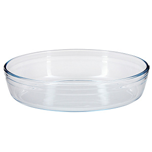 Форма для запекания 25х17см ПОСУДА ЦЕНТР овальная стекло 000000000001159697