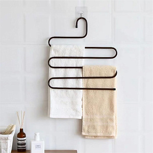 Вешалка для брюк 31x38,5см ПОСУДА ЦЕНТР 5 секций металл 000000000001215494