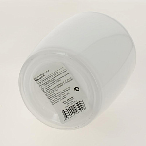 Щетка для унитаза DE'NASTIA овал белая пластик 000000000001200448