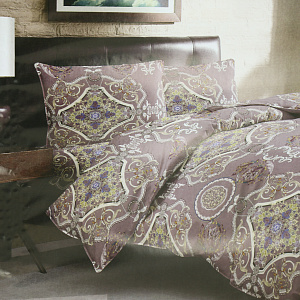 Комплект постельного белья Евро LUCKY Калейдоскоп 70х70 пододеяльник 200х220см простынь 220х240см наволочки 70х70см-2шт поплин 100% хлопок 000000000001212739