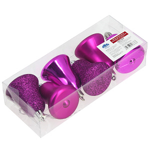 Набор декоративных украшений КолокольчикПосуда Центр, 6 см, 6 шт. 000000000001161776