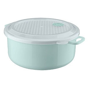 Емкость для холодильника и микроволновой печи 1,8л PHIBO светло-голубой пластик 000000000001016034