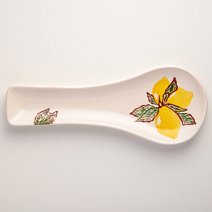 Ложка подстановочкая 25см CERA TALE Лимоны глазурованная керамика 000000000001206497