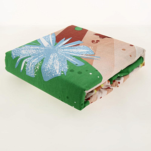 КПБ 1,5сп"Павлинка""МиМимишки"персик с 1 нав70*70бязь плотность125гр,100%хлопок 000000000001192875