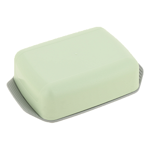 Масленка 15,5х10,5х5см FACKELMANN ECOLUTION с крышкой биопластик 000000000001207716