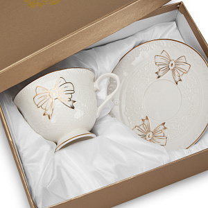 Пара чайная LAGARD 220мл/блюдце фарфор SH08078 000000000001219858