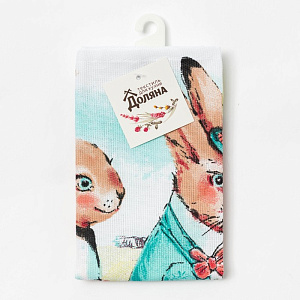 Полотенце кухонное Светлой Пасхи, Доляна, 35х60 см 000000000001185467