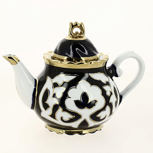 Сервиз чайный Пахта 7 предметов на 6 персон ASIA PORCELAIN с титановым напылением фарфор 000000000001204892