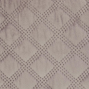 Покрывало 240x260см DeNASTIA Геометрия велюр сиреневый полиэстер U000271 000000000001203750