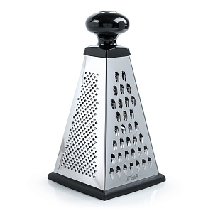 Терка 4-х гранная 22,9см TALLER Элис черный нержавеющая сталь 000000000001020742