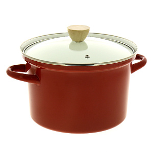 Кастрюля эмаль, диаметр 24.5 см 000000000001185669