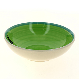 Тарелка суповая 18см 540мл ELRINGTON АЭРОГРАФ Зелень лета керамика 000000000001185948