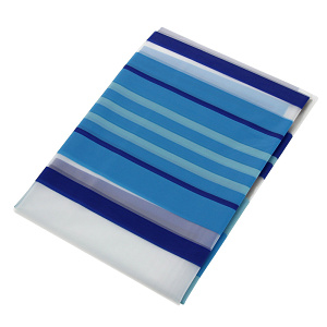 Штора для ванной Синие полосы, 180х180 см 000000000001176919