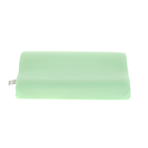 Подушка из вязкоэластичного ППУ с памятью формы, валиками 8 и 11 см в чехле и наволочке из трикотажа.артикул ППУМ(50х33х8/11) 000000000001083615