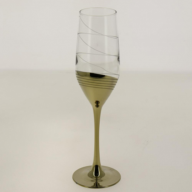 ЗОЛОТОЕ КОЛЬЦО Набор фужеров для шампанского 6шт 160мл LUMINARC стекло P1651 000000000001189612