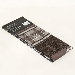 Набор полотенец рогожка ПОСУДА ЦЕНТР (2шт), 40х75см, Узоры, ХЛОПОК 100%, PC05350 000000000001194465