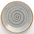 Набор столовой посуды 24 предмета TULU PORSELEN Deniz (тарелки:обеденная 26см-6шт,суповая 21см-6шт,десертная 21см-6шт,салатник 16см-6шт) GRAY фарфор 000000000001210099