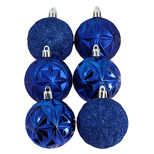 Набор елочных игрушек Салют Посуда Центр, 6 см, 6 шт. 000000000001161811