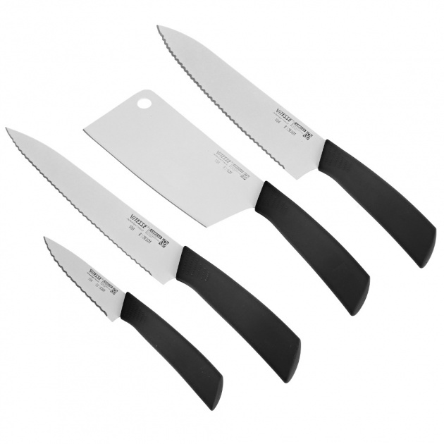 Набор ножей 5 предметов VITESSE + доска разделочная VS-1754 000000000001010714