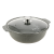 Кастрюля-жаровня 3л KUKMARA со стеклянной крышкой антипригарное покрытие светлый мрамор алюминий жмс32а 000000000001204812