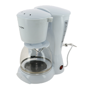 Кофеварка LUAZON HOME LKM-655 капельная 1,2л 900Вт белая 3863051 000000000001205710